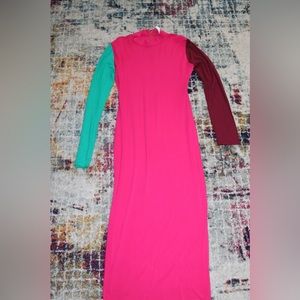 Colorblock Dress